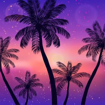 It's Summer time  background Stock Illustration