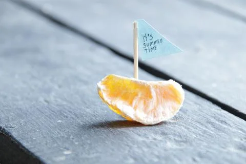 It's summer time. Creative concept. Stock Photos