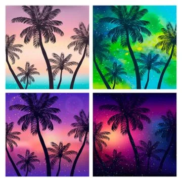 It's Summer time wallpaper, fun, party, background Stock Illustration