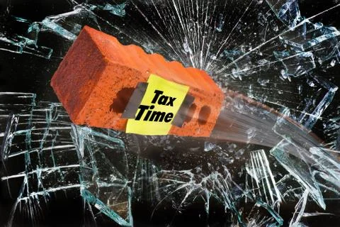 It's Tax Time. Stock Photos