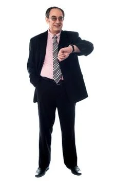 It's time for buisness Stock Photos