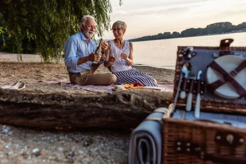 It's time for champagne Stock Photos