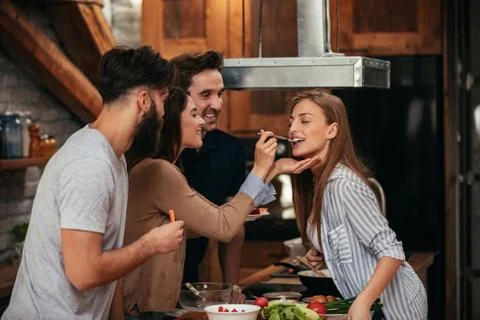 It's time for degustation ! Stock Photos