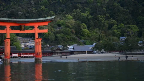 Itsukushima Shrine Stock Footage 327624704