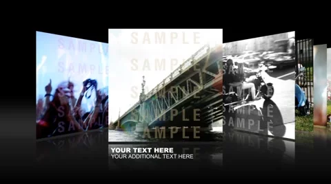 ITunes Coverflow Template Stock After Effects