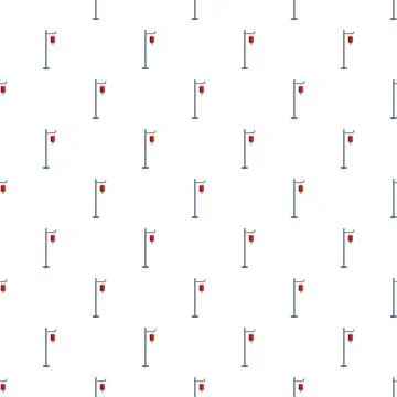 Iv drip stand pattern illustrating healthcare and medicine イラスト素材