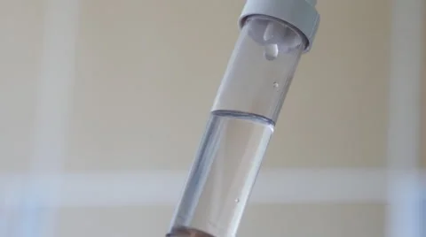 IV Drip tight shot 2 Video stock 41770591
