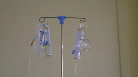 IV Fluid Therapy equipment Stock Footage 151145568