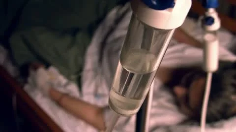 IV intravenous therapy 動画素材 12110980