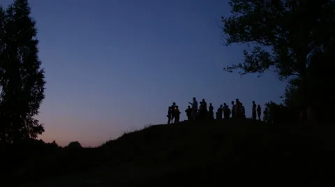 Ivan Kupala night in Belarus Stock Footage 52404008