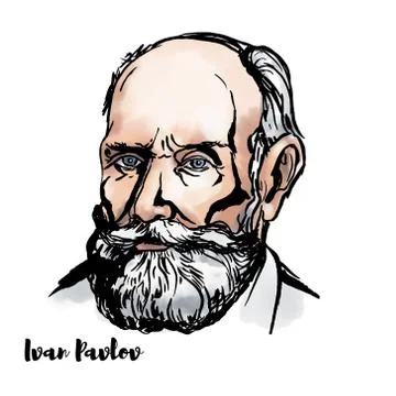 Ivan Pavlov Stock Illustration