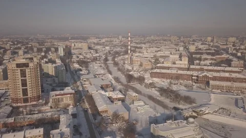 Ivanovo copter 01 Stock Footage 89749255