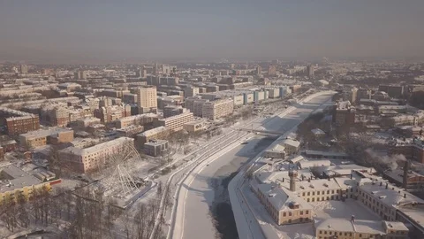 Ivanovo copter 04 Stock Footage 89751587