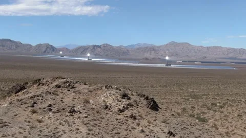 Ivanpah Solar Electric Generating System Stock-Footage 283234927