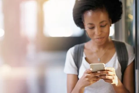 Ive gotta text back after that Stock Photos