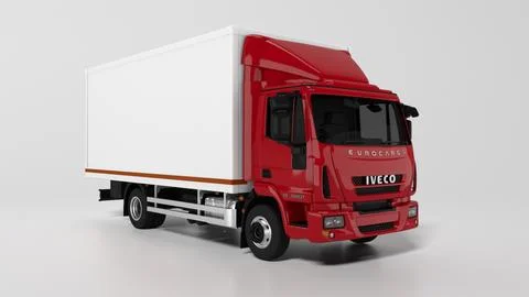 3D Model: Iveco EuroCargo Truck ~ Buy Now #248706495