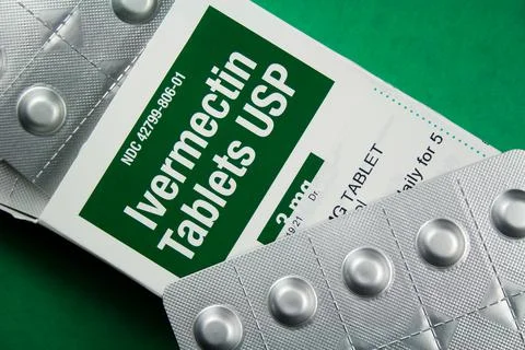 Ivermectin Tablets – Antiviral Drug Stock Photos