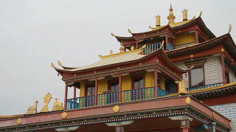 Ivolginsky datsan Stock Footage 32350129