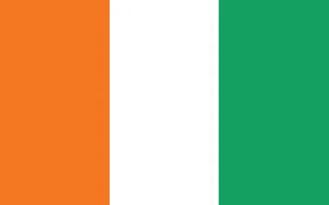Ivorian flag vector graphic. Rectangle Cote d'Ivorie flag illustration. Ivori Stock Illustration