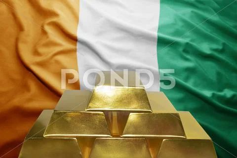 Ivorian gold reserves Stock Photos