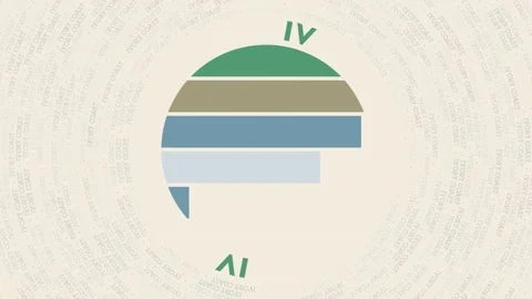 Ivory Coast logo intro. Badge with the circular name and map of country. Vibr... Stock Footage 237264463