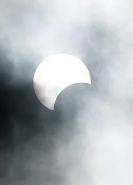 Ivory Coast Solar Eclipse - Sep 2016 Stock Photos