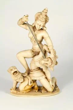Ivory Statue Foto stock