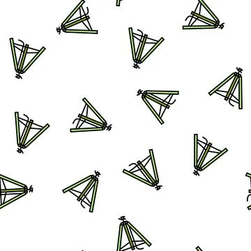 Ivot sprinkler water irrigation vector seamless pattern Stock Illustration