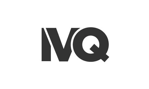 IVQ logo design template with strong and modern bold text. Initial based ve.. Stock Illustration