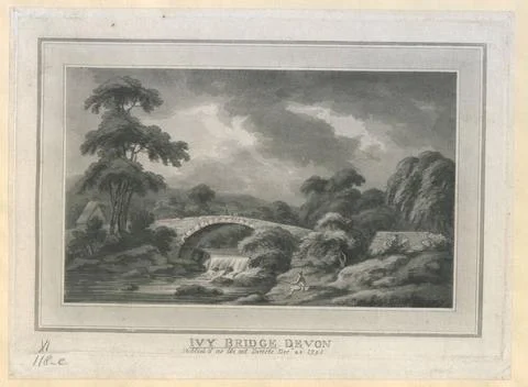 IVY BRIDGE DEVON. Maps K.Top.11.118.e. Place of publication: England Publi... Stock Photos
