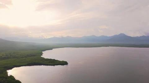 Iwahig Mangroves Sunset Vídeo Stock 333193759
