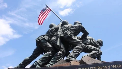 Iwo Jima 3 库存影片 76941314