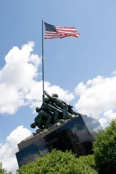Iwo Jima Memorial Stock Photos