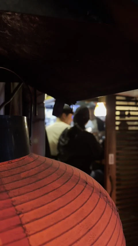 Izakaya ,Red lantern. Stock Footage 317527048