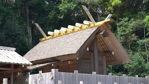 Izawanomiya shrine in Mie. Stock Footage 115488977