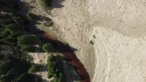 Izera mountains from the sky 動画素材 194866807