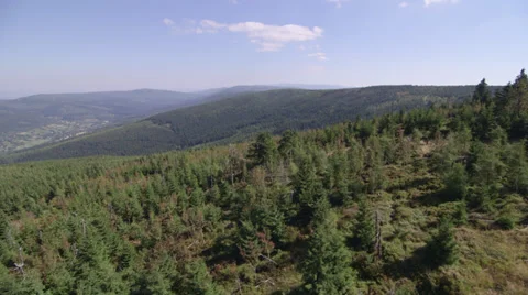 Izery mountians in Poland Video stock 34302333