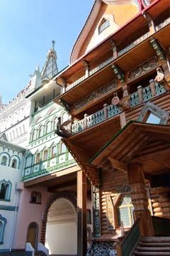 Izmailovsky Kremlin Foto stock