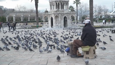 Izmir Clock Tower 스톡 동영상 101108790