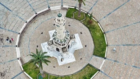 Izmir clock tower Stock Footage 304178465