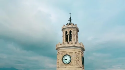 Izmir clock tower Stock Footage 309423255