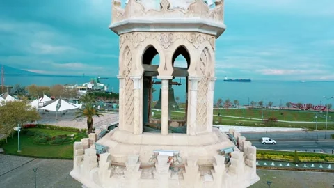 Izmir clock tower Stock Footage 309423319