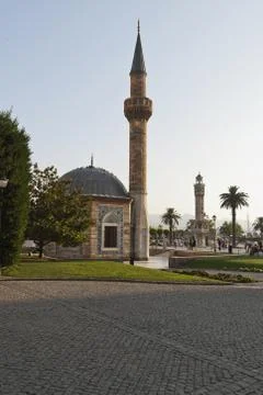 Izmir clock tower Stock Photos