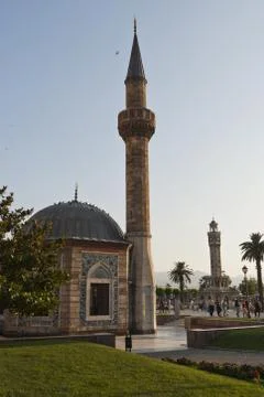 Izmir clock tower Stock Photos