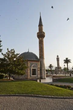 Izmir clock tower Stock Photos