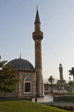 Izmir clock tower Stock Photos