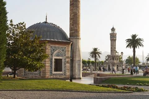 Izmir clock tower Foto stock