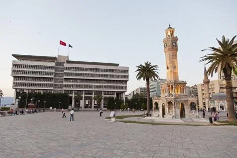 Izmir clock tower Foto stock