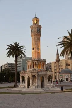 Izmir clock tower Foto stock