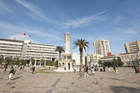 Izmir clock tower Foto stock